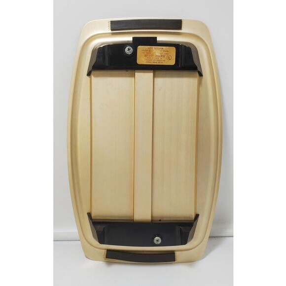 Vintage MCM 1960's Cornwall Hot Server Electric Food Warmer Tray w/Lid PRE-OWNED - Picture 4 of 8